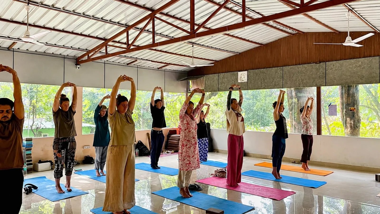 12 Day 100 - Hour Multi - Style Yoga Teacher Training in Rishikesh, India