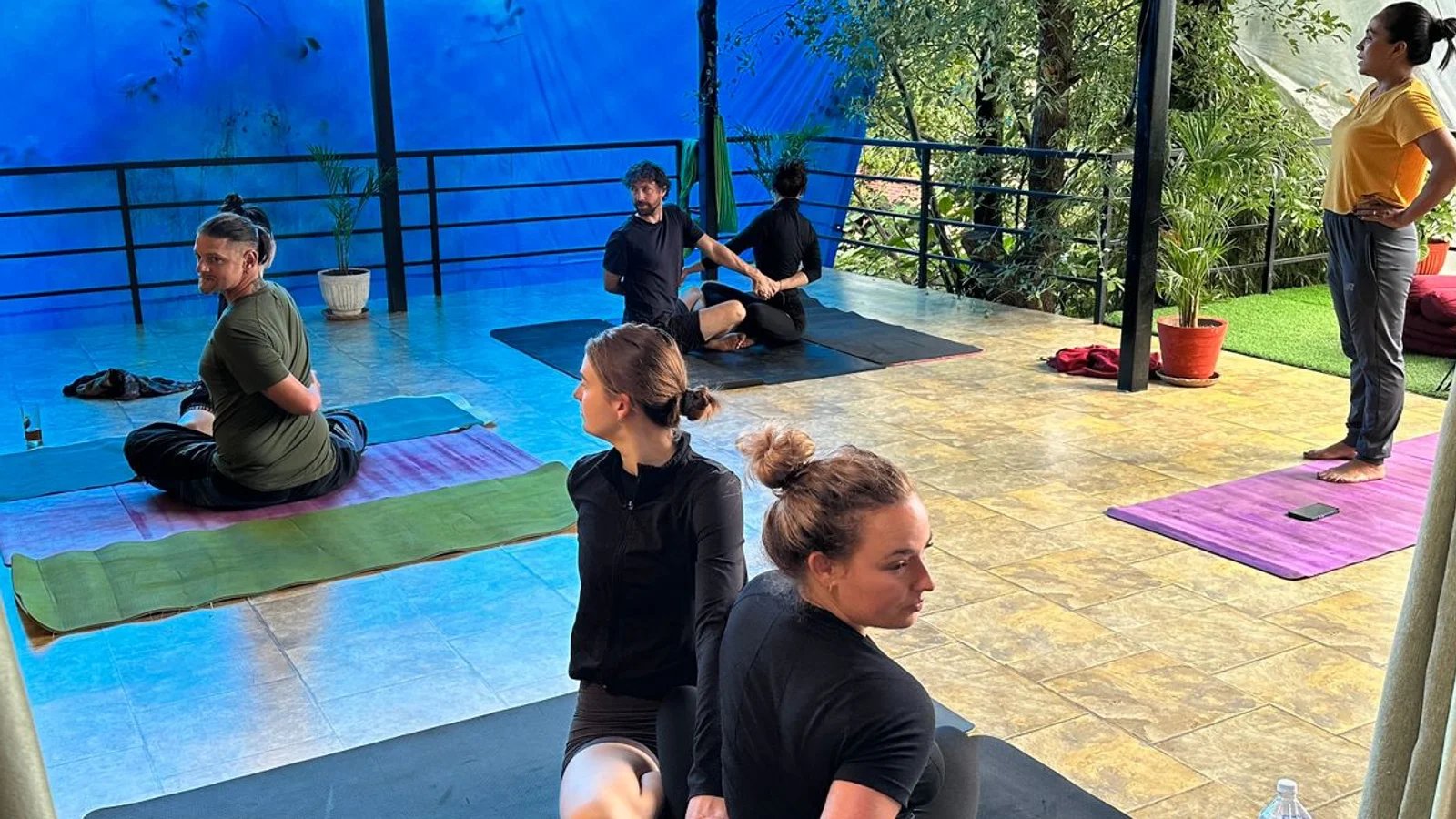 Non - Residential Outdoor Yoga Experience in Kathmandu, Nepal